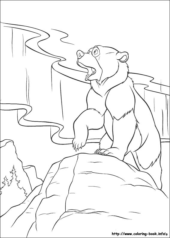 Brother Bear coloring picture